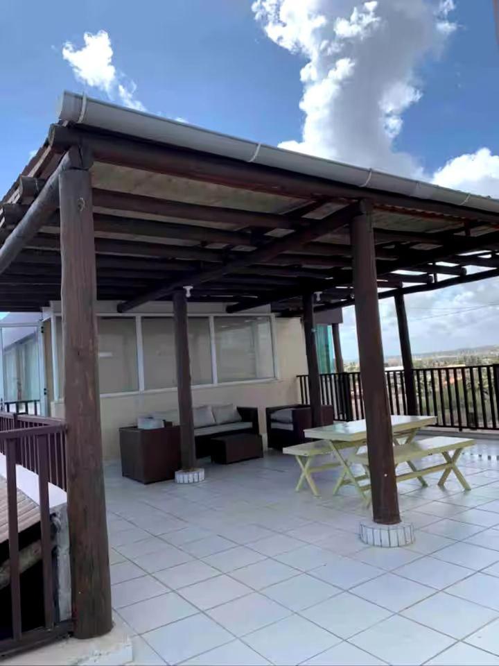 אפרטהוטל אקווירז Beach Living - Ap Cobertura Vista Mar מראה חיצוני תמונה