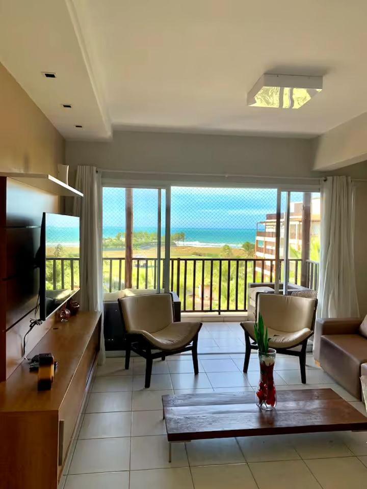 אפרטהוטל אקווירז Beach Living - Ap Cobertura Vista Mar מראה חיצוני תמונה