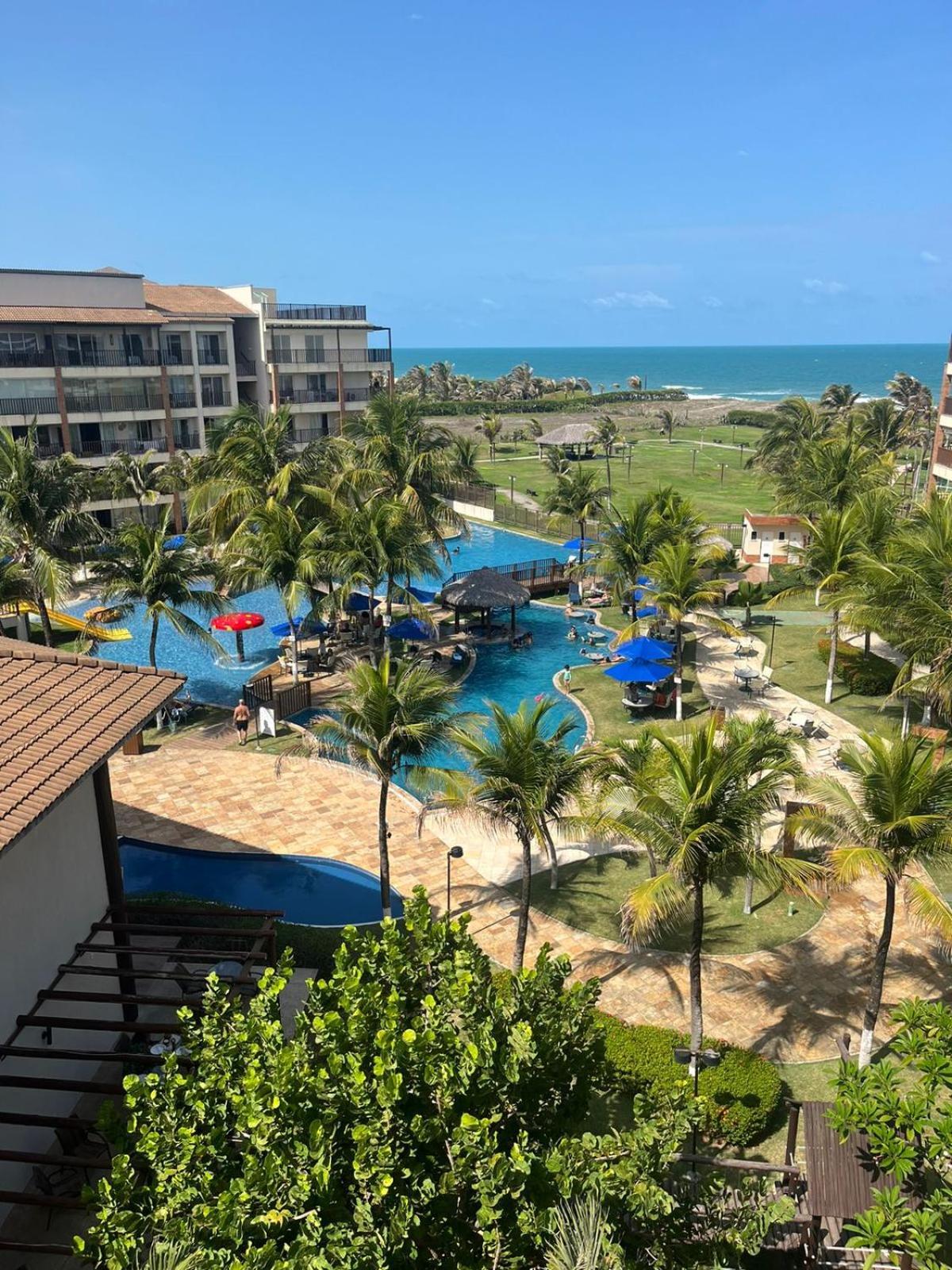 אפרטהוטל אקווירז Beach Living - Ap Cobertura Vista Mar מראה חיצוני תמונה